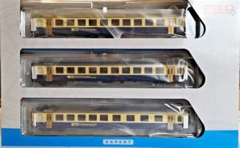 Piko 96788AC Personenwagen Set 3 Tlg EW I AB B BLS B Wagen Der BN