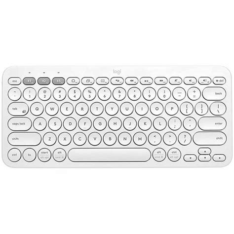 Teclado Sem Fio Logitech K Bluetooth Branco Teclado