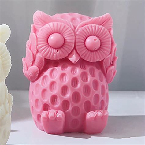 Amazon Hooter Candle Mold Owl Candle Mold Owl Mold Owl Resin Mold