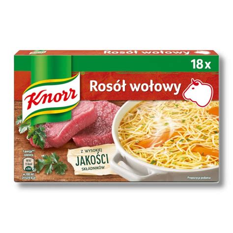 Knorr Bulion Wo Owy Kst G Knorr Sklep Empik