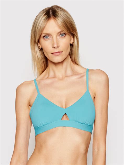 Seafolly Bikini Oberteil Active Hybrid 30580 058 Blau Modivo At