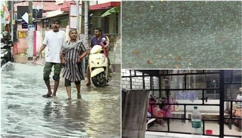 Kerala Rain Update Imd Sounds Orange Alert In 4 Districts Holiday For