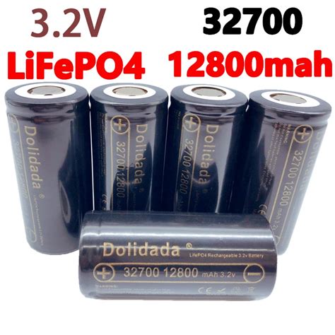 Original 32700 12800mAh 3 2V Lifepo4 Rechargeable Battery Professional