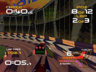 Screenshot Of WipEout XL PlayStation 1996 MobyGames