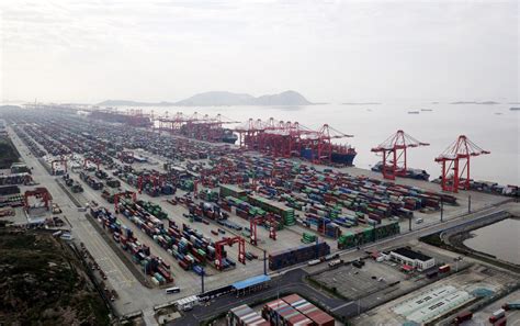 Shanghai Port Continues To Rank First In Container Throughput Worldwide