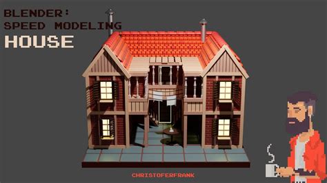 House Blender Speed Modeling Youtube