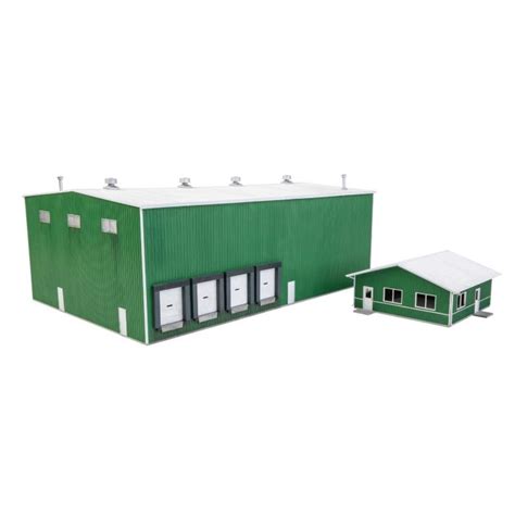 Walthers Cornerstone 933 4080 Ho Scale Steel Warehouse Kit