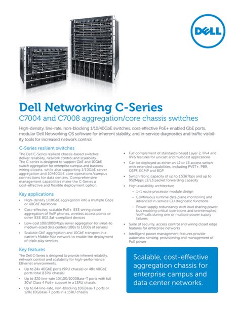 Dell Networking C Series