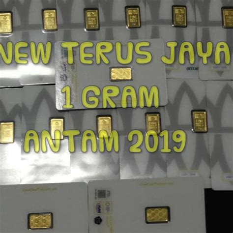 Jual Logam Mulia Gram Sertifikat Antam Emas Batangan Gram Antam