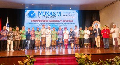 Munas Vi Aptikom Di Denpasar Percepat Tranformasi Digital Lenteraesai Id