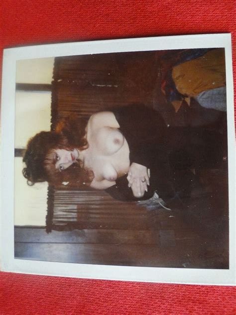 Vintage Nude Polaroid Hispanic Woman Art Photo Ab Ebay