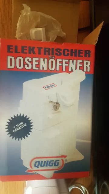 ELEKTRISCHER DOSENÖFFNER NEU von Quigg Ovp EUR 15 00 PicClick DE