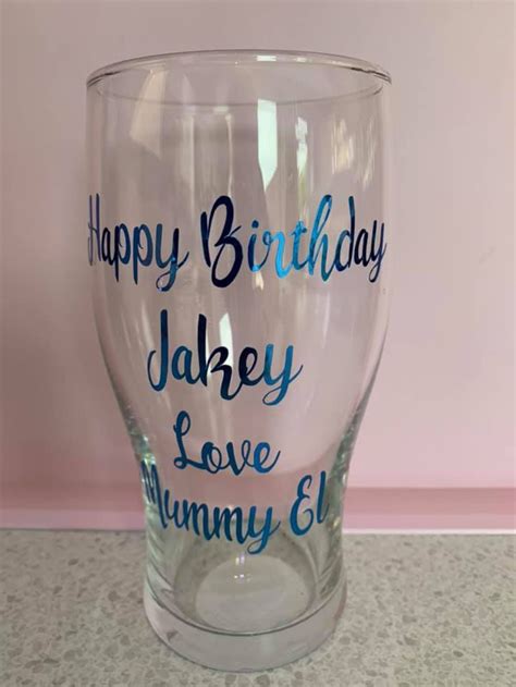 Personalised Glasses Ts Custom T Birthday Wedding Etsy