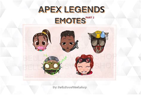 Apex Legends Twitch Emote Pack 2 Etsy