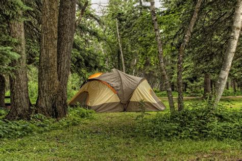 Tent in Camp Site stock photo. Image of green, campsite - 22688072