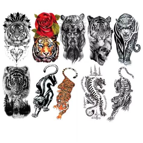 Jual Tatto Temporer XQB Terbaru Model Sayap Naga Harimau Macan