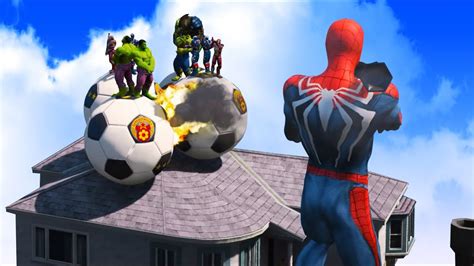 GTA 5 Spider Man VS Iron Man Epic Battle Crazy Ragdolls Euphoria