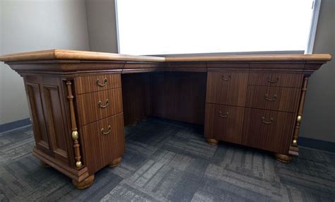 L” Shaped Executive Desk Zongkers Custom Woods Inc