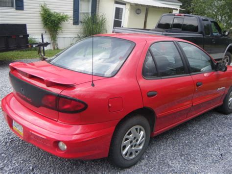 2001 Pontiac Sunfire Se Sedan 4 Door 2 4l