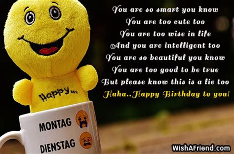 Funny Birthday messages - Page 2