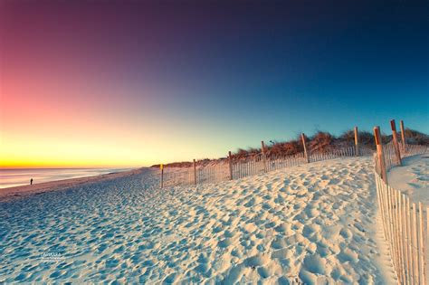 Cape Cod Sunrises A Beautiful Sunrise At The Nauset Beach In Cape Cod