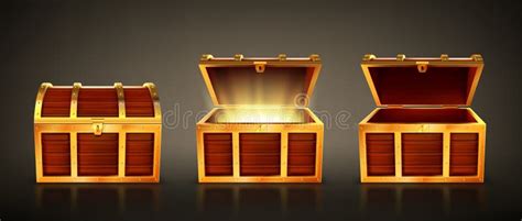 Empty Treasure Chest Stock Illustrations Empty Treasure Chest