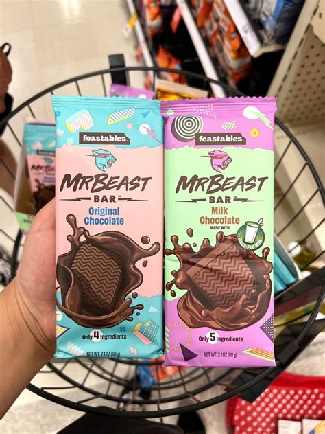 Feastables Mrbeast Original Chocolate Bar Oz G Bar Walmart