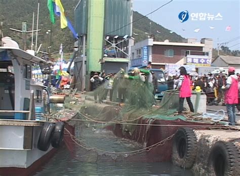 부산 기장 멸치미역다시마 축제 개막 연합뉴스