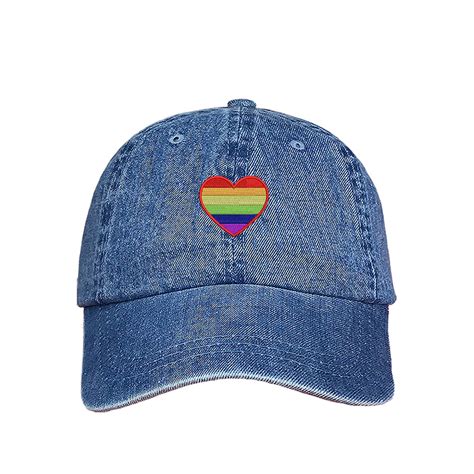 PRIDE Hat Gay Pride Dad Hat LGBT Hat Rainbow Baseball Hat Lesbian Baseball Cap Pride Flag