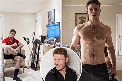 Hollyoaks Hunk Callum Kerr Sets Pulses Racing With Topless Lockdown