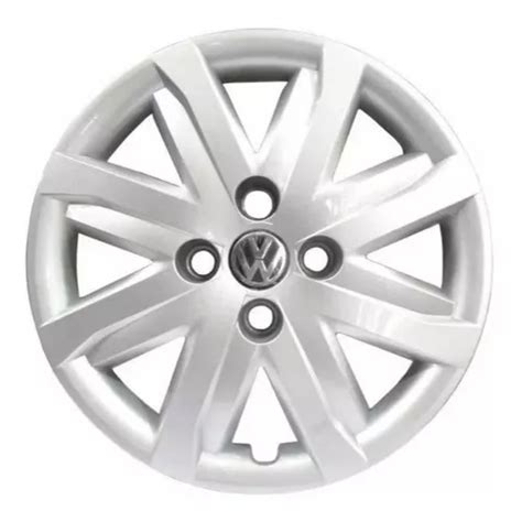 Calota Aro 14 Gol Voyage Saveiro G4 G5 4 Furos Original Vw