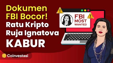 Operasi FBI Bocor Founder OneCoin Ruja Ignatova Berhasil Kabur