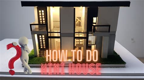 How To Make A Reinforced CONCRETE HOUSE Model House Building