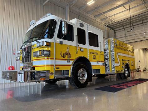 Custom Pumper - Alabaster Fire Department, AL - Sutphen Fire Trucks