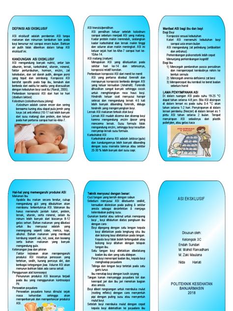 Leaflet Asi Eksklusif 1 Pdf