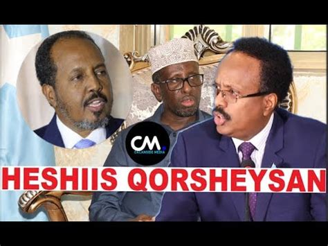 Deg Deg Farmaajo Oo Hal Arin Ku Qanciyay Mucaradka Qorshihiisa Oo