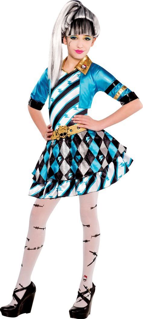 Girls Monster High Frankie Stein Costume Party City Party City