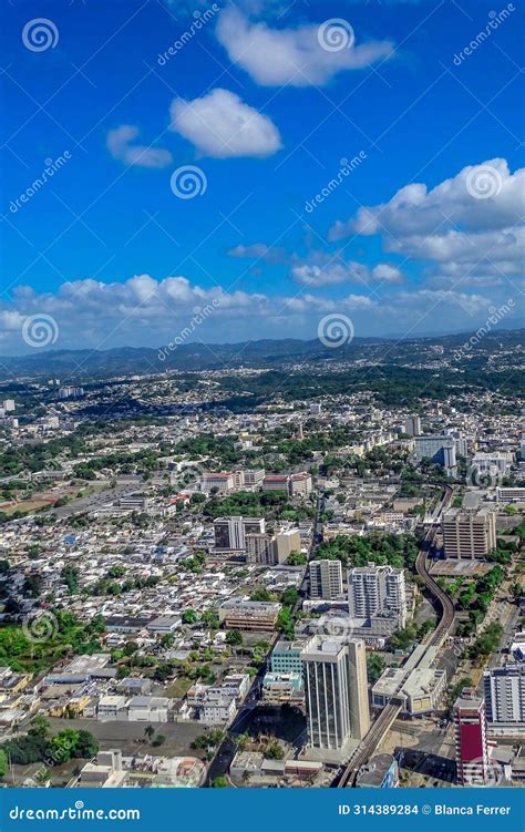 Metropolitan Area Of San Juan Puerto Rico On A Sunny Summer Day Stock