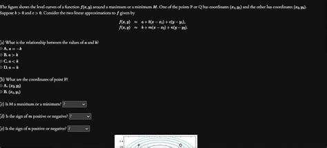 Answered The Figure Shows The Level Curves Of A Bartleby