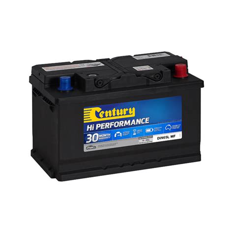 Century High Performance Car Battery DIN65L MF Budget Batteries