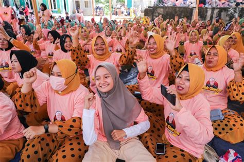 Relawan Mak Ganjar Di Lampung Tengah Gemakan Doa Untuk Indonesia Lebih