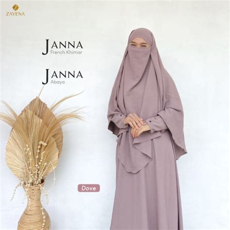 Jual JANNA ABAYA BY ZAYENA INDONESI ORIGINAL Shopee Indonesia