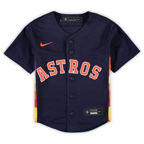 Preschool Houston Astros Nike Navy Alternate 2020 Replica Team Jersey