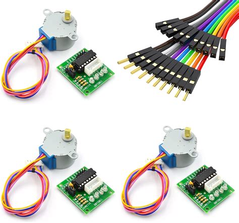 Wwzmdib 28byj 48 Uln2003 5v Stepper Motor And Driver Board Kit Compatible With