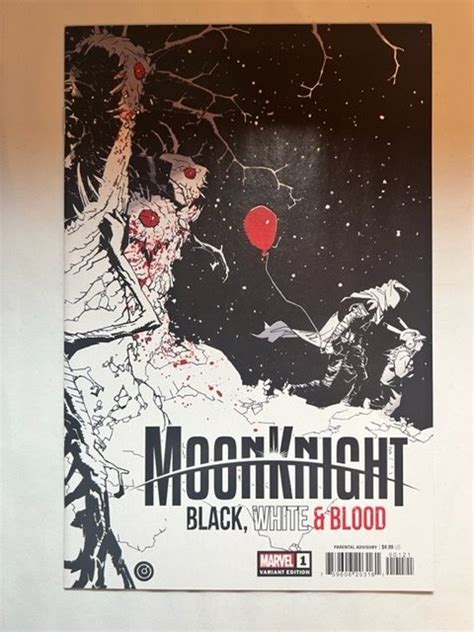 Moon Knight Black White And Blood Chris Bachalo Variant