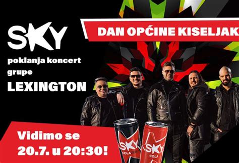 Veliki Koncert Lexington Benda U Kiseljaku Bljesak Info BH Internet