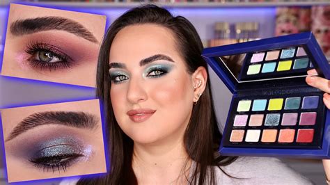 KALEIDOS X ANGELICA NYQVIST CLUB NEBULA PALETTE REVIEW 3 LOOKS YouTube