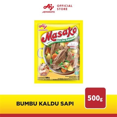 Jual Masako® Bumbu Kaldu Sapi Penyedap Rasa 500g Shopee Indonesia