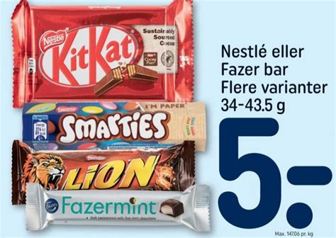 Lion Chokoladebar Rema 1000 Januar 2023 Alle Tilbudsavis