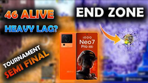 Iqoo Neo Pro End Zone Gameplay Lag Iqoo Neo Bgmi Test Iqoo